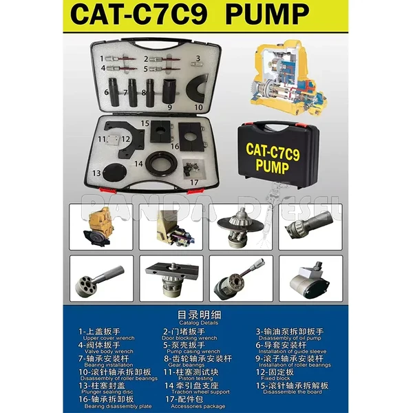 outils de réparation de pompe HEUI ct047 cat