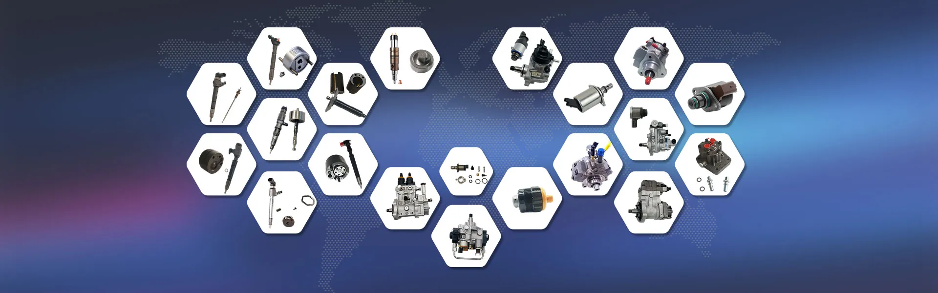 Système d'injection diesel : Injecteur Common Rail et pièces de pompe
