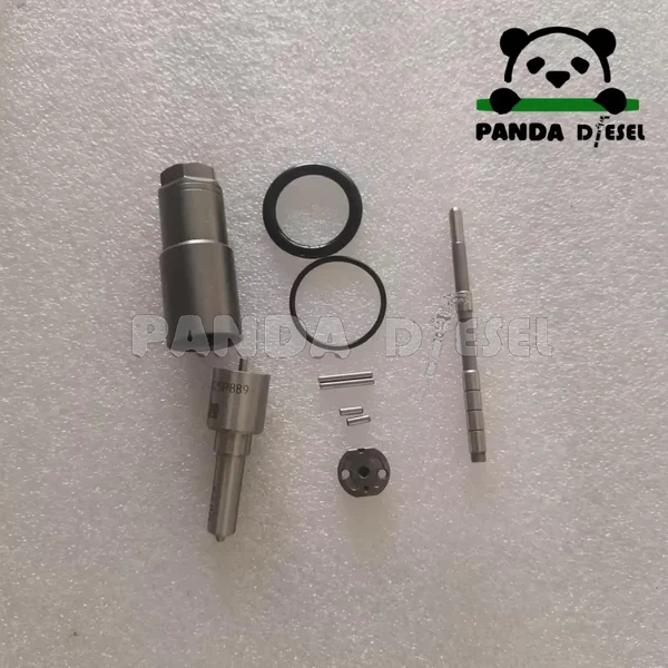 Kit de réparation et de remise à neuf d'injecteur common rail Denso 095000-6480, référence RE529149, buse DLLA125P889 pour moteur diesel John Deere 6090