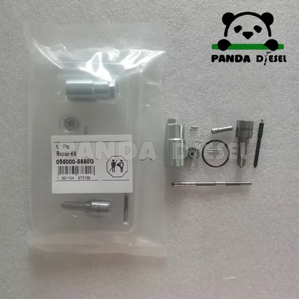 kits de réparation d'injecteur common rail denso 095000-5550 pour hyundai mighty county 33800-45700 hd78 buse d'injecteur dlla150p866 093400-8660 plaque de soupape #04