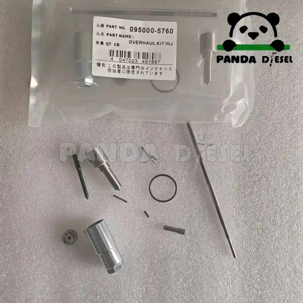 Kits de réparation d'injecteurs Common Rail 1465A054 - Injecteur de carburant 095000-5760/095000-5761 - Buse DLLA145P875 - Compatible avec Mitsubishi 4M41 3.2L Triton Pajero V78