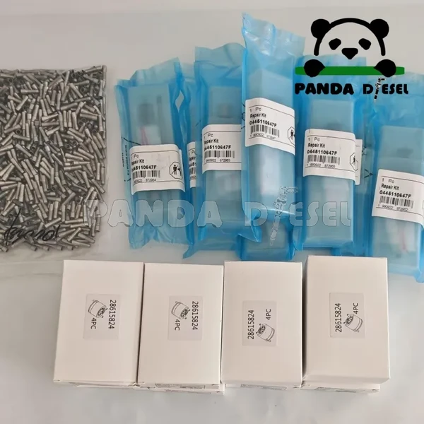 Kit de réparation de révision pour injecteur CR 0445110647, compatible avec 0445110646 0445110368 0445110369 VW Amarok 2.0 Caddy Golf 03l130277j 0986435167, buse dlla162p2160, vanne de régulation f00vc01502