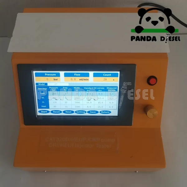 Testeur de pompe HEUI et de pompe à carburant Common Rail pour CAT 320d