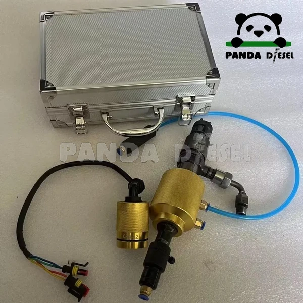 Kit d'outils et accessoires bs016b pour injecteur diesel common rail Bosch CRIN 4.2 à broches 0445120303, test sur banc d'essai.