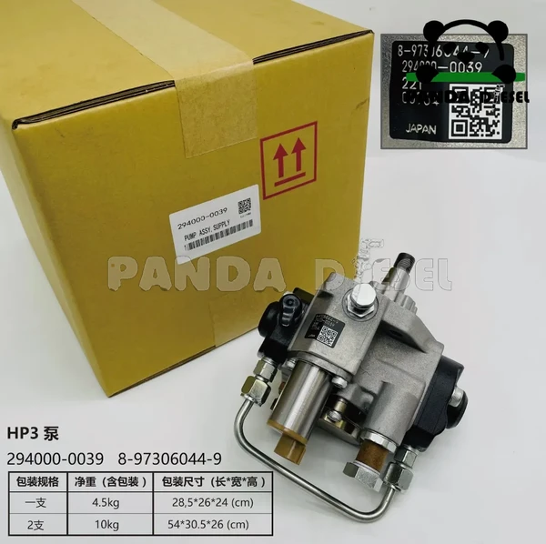 pompe d'injection de carburant Common Rail haute pression 8 97306044 9 29400 0039 pour moteur diesel isuzu 4hk1 hitachi zh200 a zx200 3 zx210 3