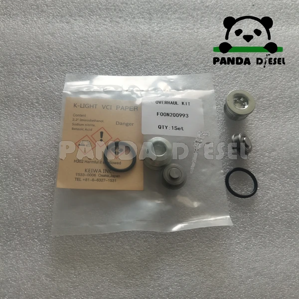 kit de révision de soupape d'aspiration de pompe à carburant haute pression cp3 common rail f00n201244 bosch 5600735594 99478149 f00n200993