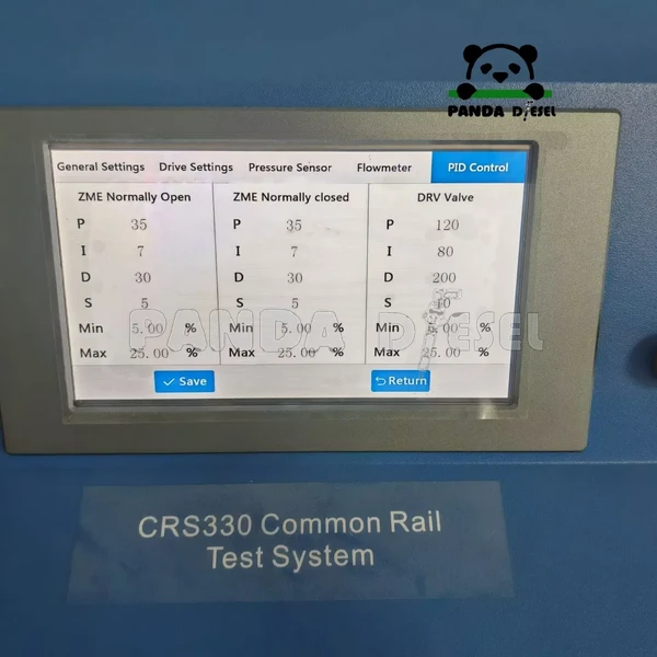 Système de test common rail CRS330