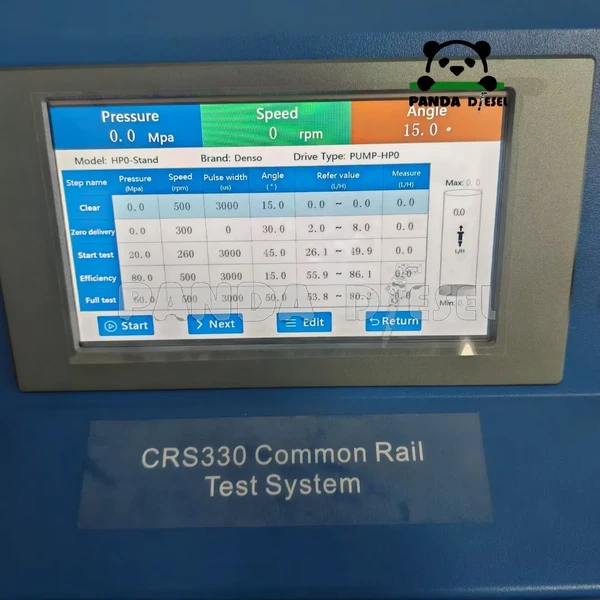 système de test Common Rail crs330
