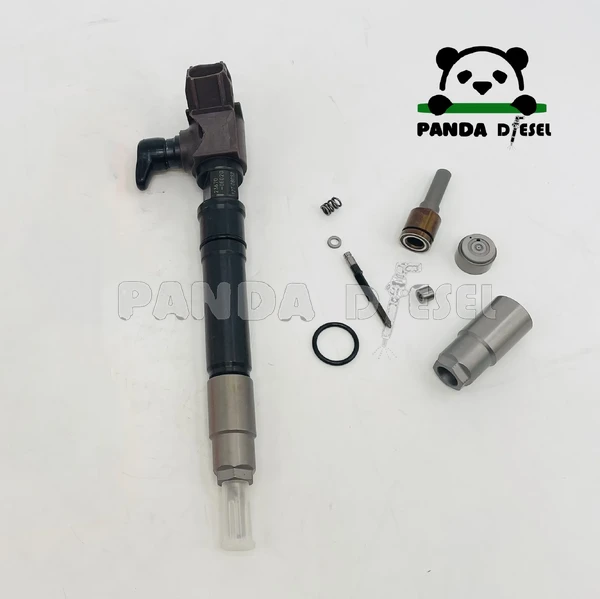 injecteur common rail Denso 23670 0e020 295700 0560 kits de réparation pour Toyota Fortuner Hilux 1GD 2GD pointe de buse diesel G4S008 plaque d'orifice 295040 9440 4