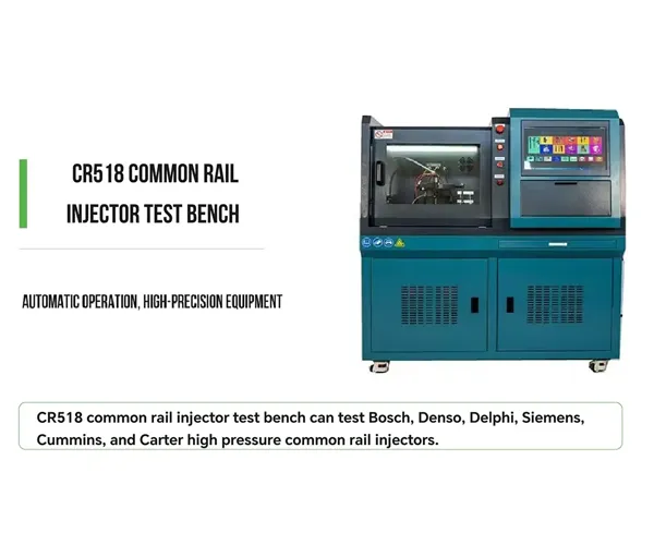 Banc d'essai d'injecteurs Common Rail Diesel CR518