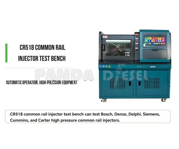 Banc d'essai d'injecteurs Common Rail Diesel CR518