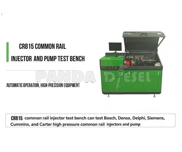 CR815 Banc d'essai multifonctionnel pour injecteur et pompe diesel