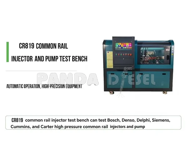 CR819 Banc d'essai multifonctionnel pour injecteurs et pompes diesel