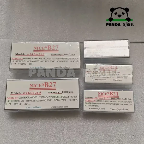 Kit de cales pour rampe commune - 400 pièces - pour injecteurs Denso