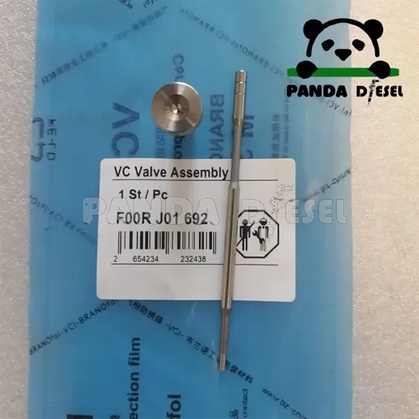 ensemble de soupape de commande f00rj01692 pour injecteur diesel common rail Weichai WP6 0445120081 0445110107