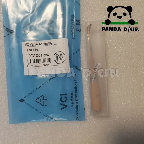 f00vc01358 kit d'assemblage de vanne d'injecteur common rail Bosch pour injecteur diesel CR 0445110358 0445110359 0445110291 0445110386 0445110409