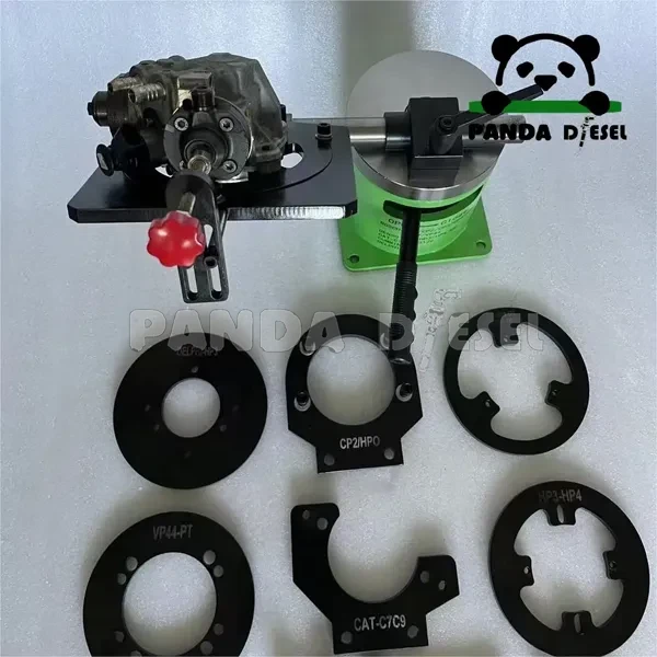 Support de démontage multifonctionnel CR081 pour pompes à injection : CP1, CP18, CP2, CP3, CP4, Denso HP0, HP3, HP4, Delphi, CAT HEUI, pompe Cummins PT, Bosch VP37, Bosch VP44, pompe diesel Yanmar.