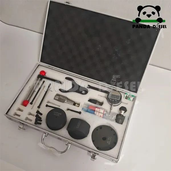 ct012 kit d'outils de démontage et de mesure de pompe à carburant common rail cat 320d pour 326 4635 10r 7662 32f61 10302 pelle caterpillar 320d