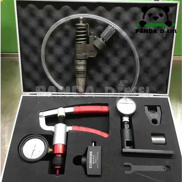 km017 cummins m11 n14 eui outils de démontage et de test d'étanchéité d'injecteur unitaire diesel