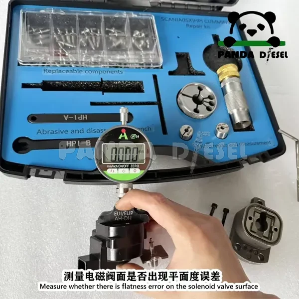 km027b cummins hpi x15 q60 kits de réparation d'injecteurs de carburant diesel