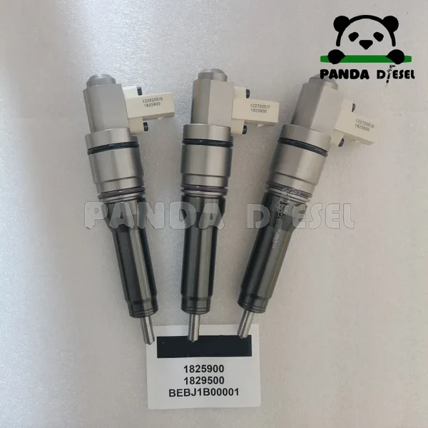 injecteur de carburant paccar 1825900 1829500 bebj1b00001 compatible pour moteur diesel delphi daf m10 mx13 mx 13