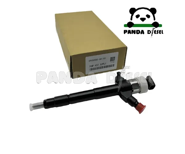 Injecteur Common Rail 095000-8110 1465a307 Compatible avec Denso Mitsubishi Triton Pajero L200 4m41 4m41t Moteur Diesel