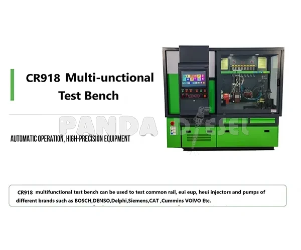 CR918 Banc d'essai multifonctionnel pour injecteurs et pompes diesel