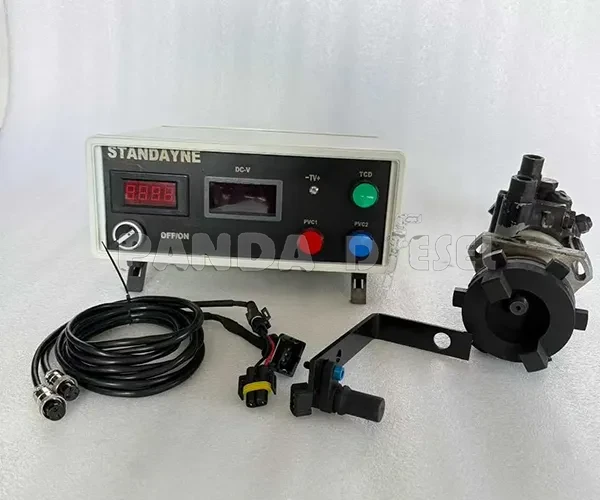 Testeur de pompe d'injection diesel Standayne avec coupleurs et accessoires