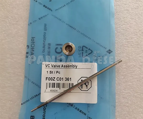 Ensemble de soupape de commande Common Rail F00zc01361 pour injecteur de carburant Weichai 0445110953 0445110999 0445110974 0445110973 0445110982 0445110981
