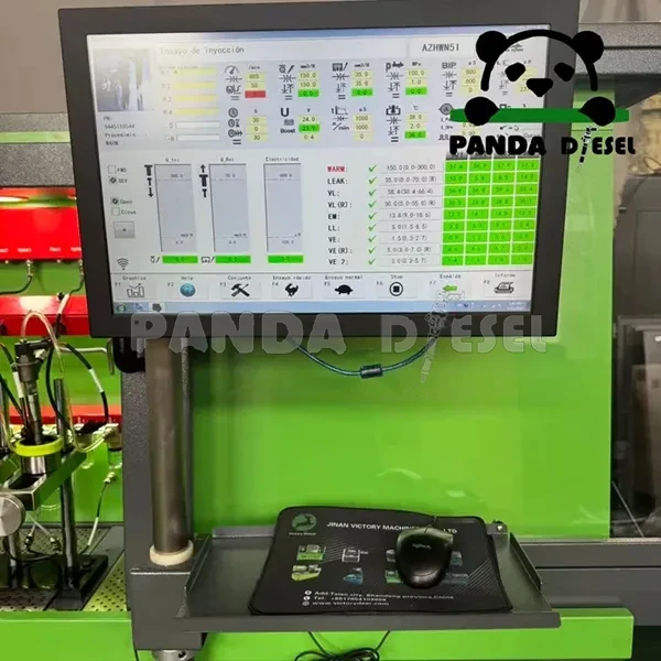 DCI 800 Banc d'essai d'injecteurs diesel Common Rail - Test de 4 injecteurs en même temps