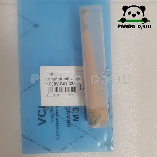 Ensemble de soupape de commande F00vc01338 pour injecteur de carburant Common Rail 0445110247
