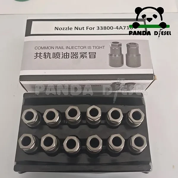 Écrou de buse pour injecteur de rampe commune Delphi 28229873 33800