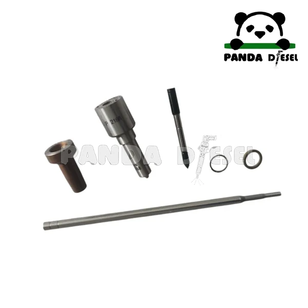Kit de réparation d'injecteur diesel 0445110376 5258744 avec buse de pulvérisation Dlla145p2168 0433172168 Ensemble de vanne de régulation F00vc01383 pour moteur Cummins Isf2.8