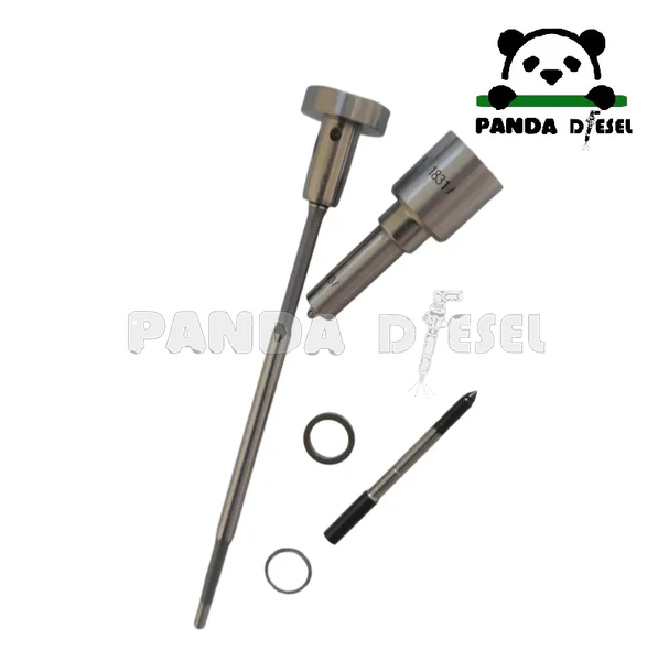 0986435568 Injecteur Diesel Common Rail 0445120186 Kits de réparation avec buse Dlla153p1831 0433172119 Ensemble soupape F00RJ02449 pour VW MAN Tgs Constellation