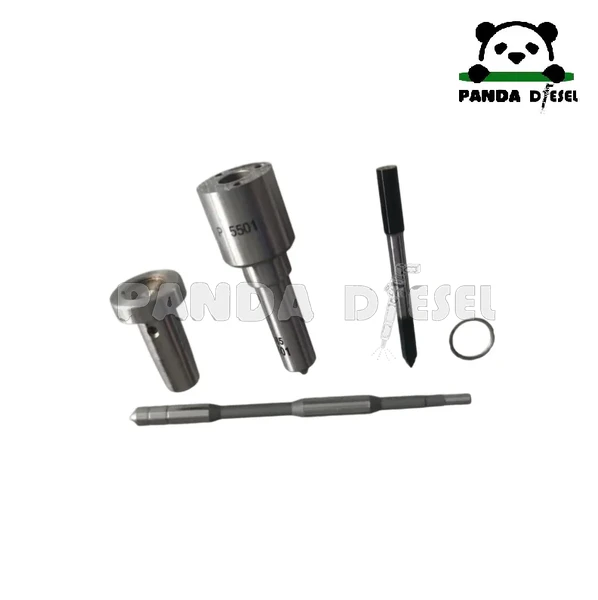 Kits de réparation pour injecteur de carburant 0445120212 avec buse DSLA143P5501 0433175501, soupape de commande F00RJ02130. Compatible avec les moteurs Cummins ISBE, DAF, Iveco, VW, New Holland TS-A.