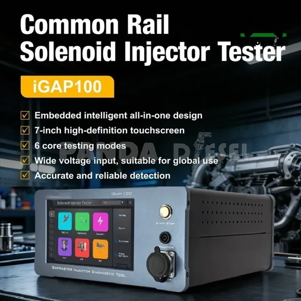 IGAP100 iGAP-100 6 modes de test principaux Testeur d'injecteur à solénoïde
