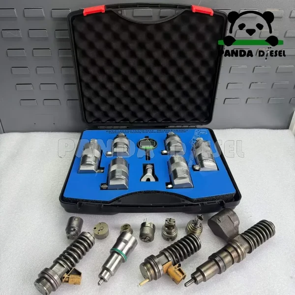 cr044b eui eup kit d'outils de test de fuite et de réparation de la vanne de commande de la pompe d'injecteur unitaire 7135 486 7135 588 7206 0379