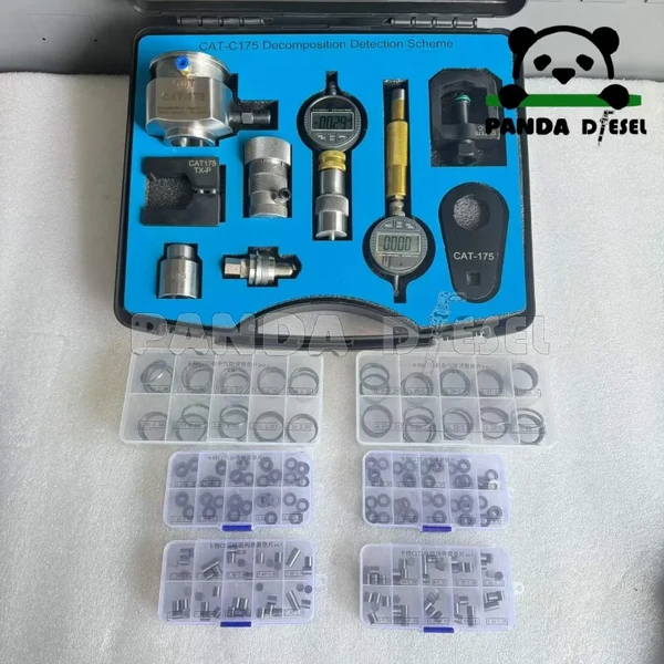Kit d'outils de réparation pour injecteur de carburant ct057 cat c175 20r 5566 20r 5567 443 9454 449 9544, avec cales d'usine