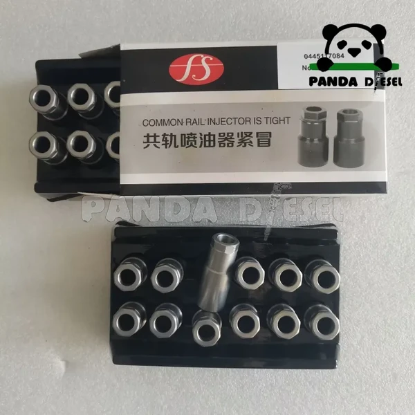 écrou de buse d'injecteur piézo common rail Bosch 42 pour injecteur diesel 0445117084 taille 18.9x46.9xm17x0.75 fournisseur
