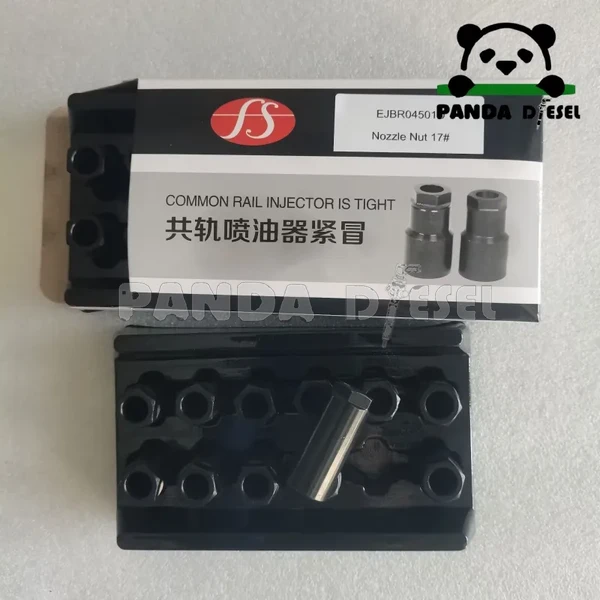 écrou de buse d'injecteur diesel Delphi 17 pour injecteur de carburant à rampe commune ejbr04501d dimensions 16,9x41xM15,2x0,5 fournisseur
