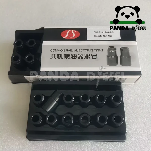 Écrou de buse d'injecteur piézo Siemens n°18 pour injecteur diesel A2C59517051 BK2Q-9K546-AG Taille 18.85X34.7XM17X0.75 fabricant