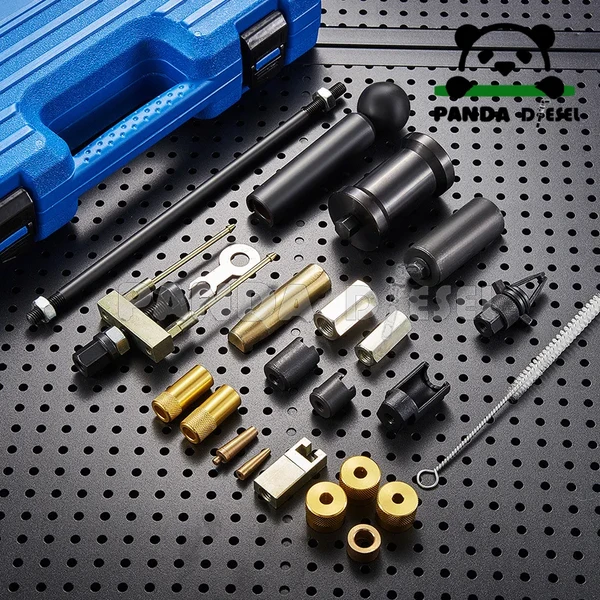 Ensemble d'outils de démontage et de marteau extracteur de haute qualité pour injecteurs essence, diesel et bicarburant VW Audi - Kit de réparation du fabricant