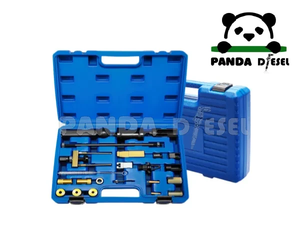 Kit d'outils de démontage d'injecteurs de carburant double essence/diesel de haute qualité pour VW Audi et marteau extracteur, ensemble d'outils de réparation