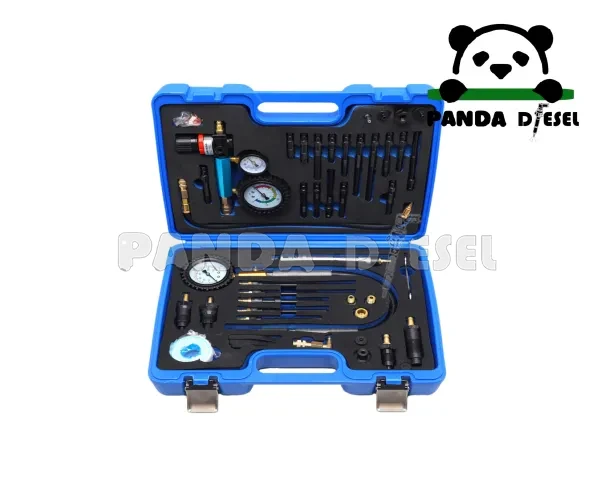 Kit d'outils de test de fuite de compression pour moteur diesel, 46 pièces