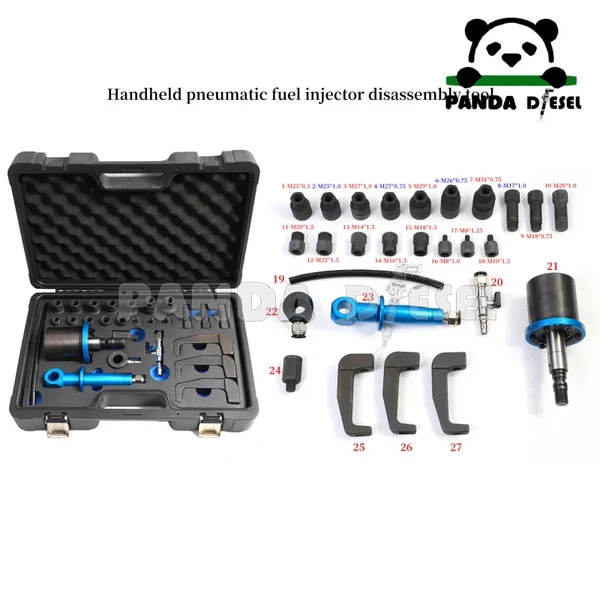 Outils pneumatiques portables de démontage Lamar de haute qualité et durables pour injecteurs diesel Bosch, Delphi, Denso, Siemens - fabricant