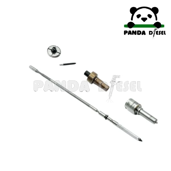 Injecteur common rail 0445110522 68211302aa kit de réparation avec buse f00vx40095 soupape de commande f00vc01504 t614 pour Chrysler Jeep Grand Cherokee 3.0 CRD Dodge Master Panda Diesel
