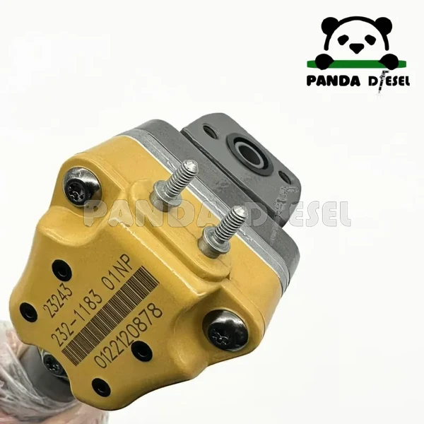 Injecteur de carburant HEUI 232-1183, CA2321183, 10R-1266, 10R1266, adapté pour les moteurs Caterpillar Cat 3408E et 3412E (fabricant d'origine).
