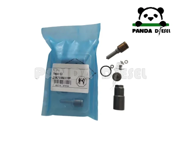 Kit de réparation pour injecteur Denso Common Rail 23670-0e070 avec buse G4s060, plaque de valve d'orifice G4 pour Toyota Hilux Revo, Innova, J08e, 2kd-Ftv, 2gd, 2.5d Fortuner